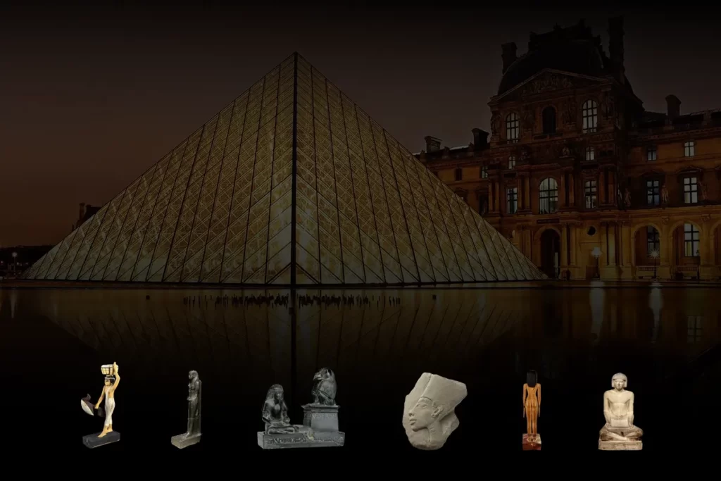 6 древнеегипетских артефактов Лувра